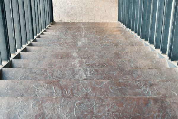 Concrete Stair Stamping in Windsor