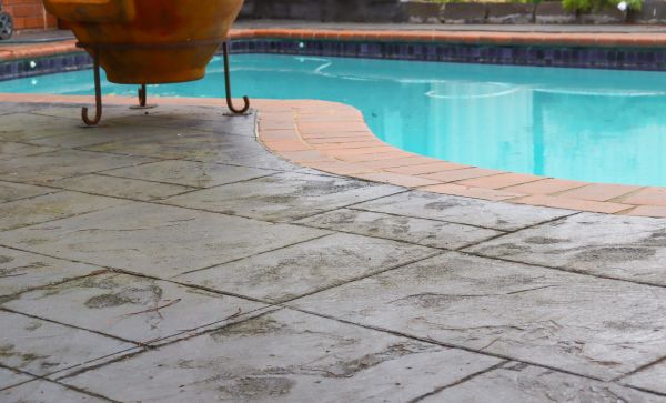 Stamped Patio Construction in Windsor